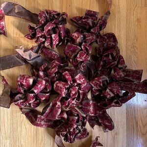 Premium Handmade Ribbon Bows - Bundle of 9